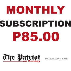 MONTHLY SUBSCRIPTION