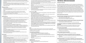 WILDERNESS VACANCIES